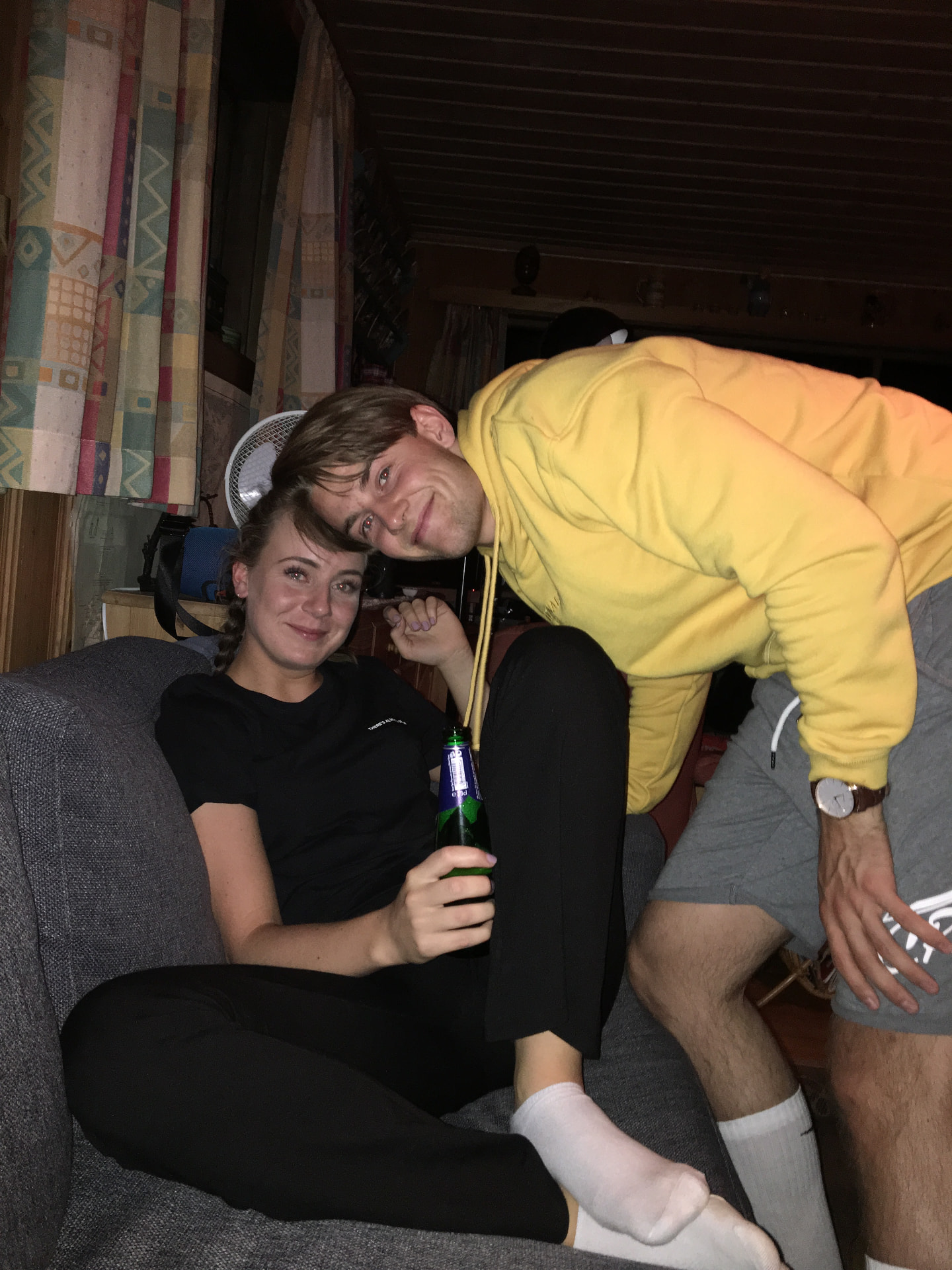 Jenny og Mats i starten av forholdet